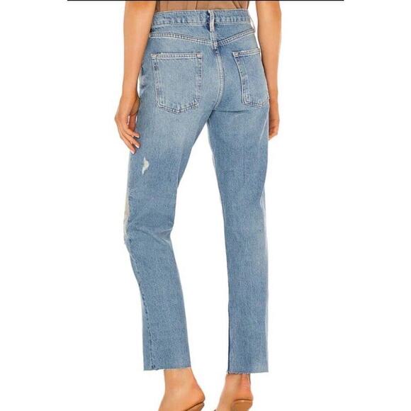 Free People Revolve Vixen Cigarette High Rise Denim Jeans Vintage Indigo Sz 29 - Picture 2 of 11